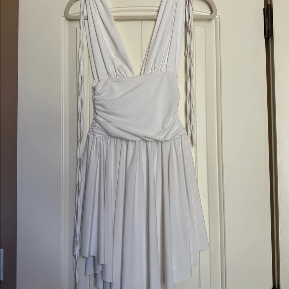 White Mini Dress - Picture 3 of 3